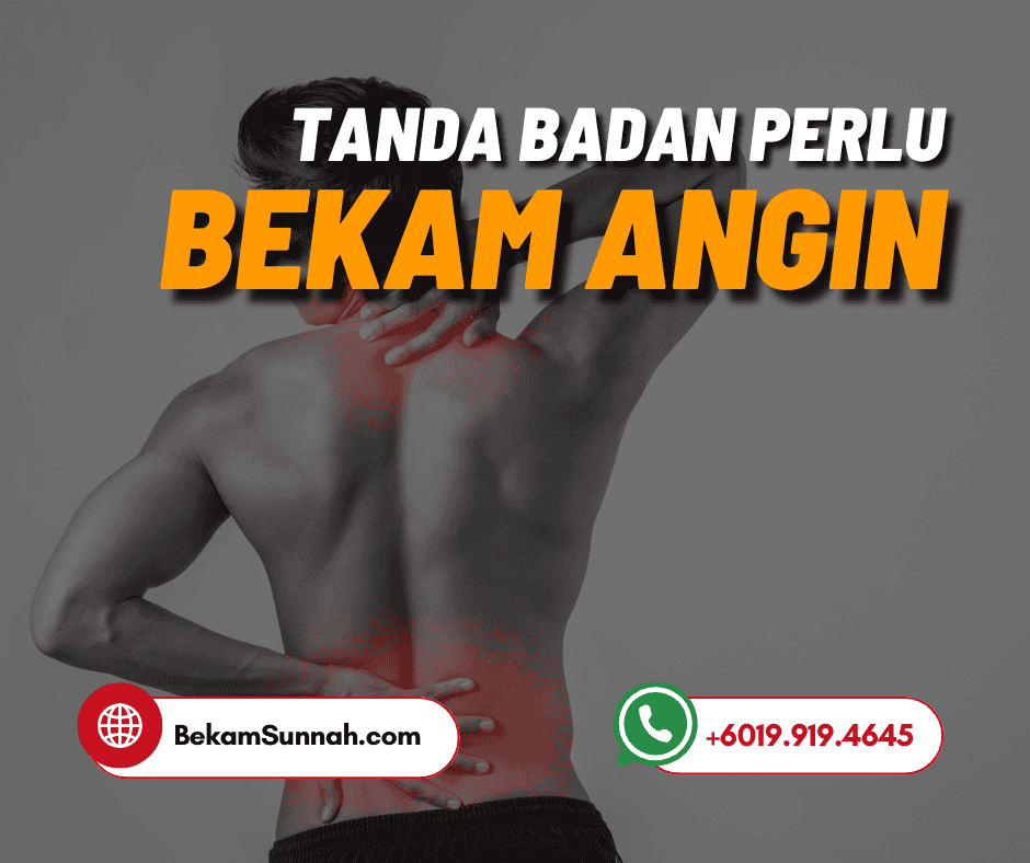 Tanda-Tanda Badan Perlu Bekam Angin